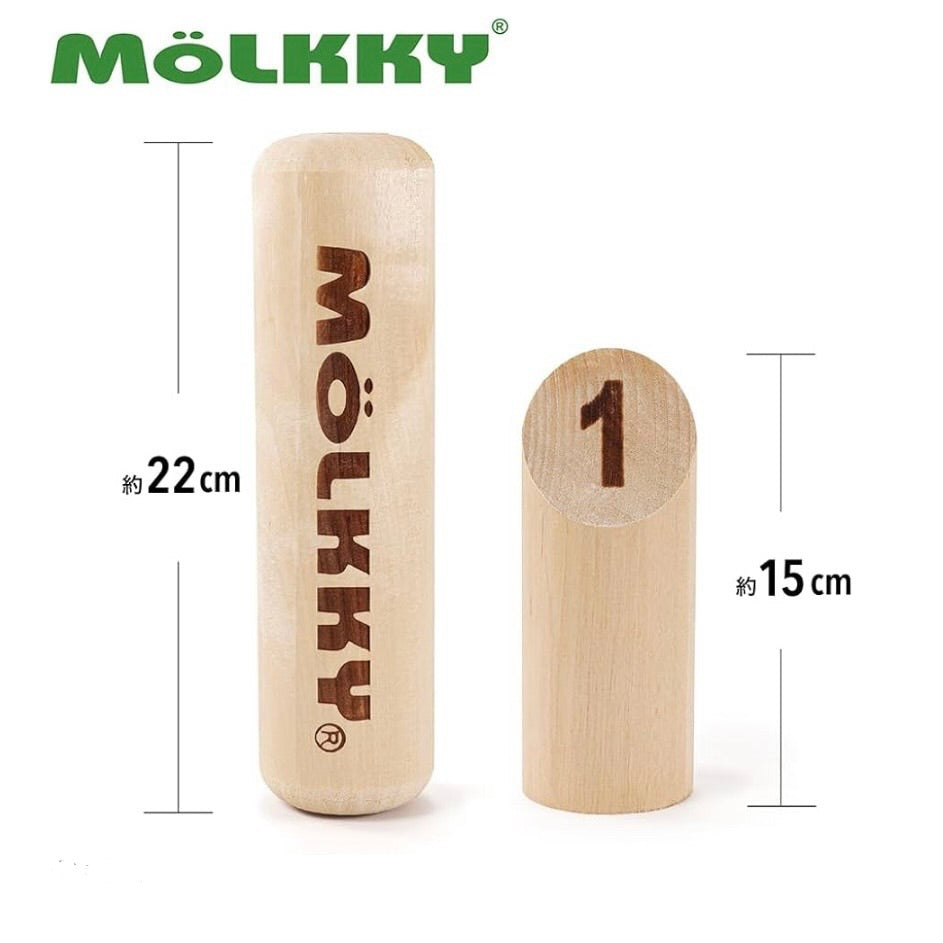 Mölkky芬蘭木棋比賽套裝
