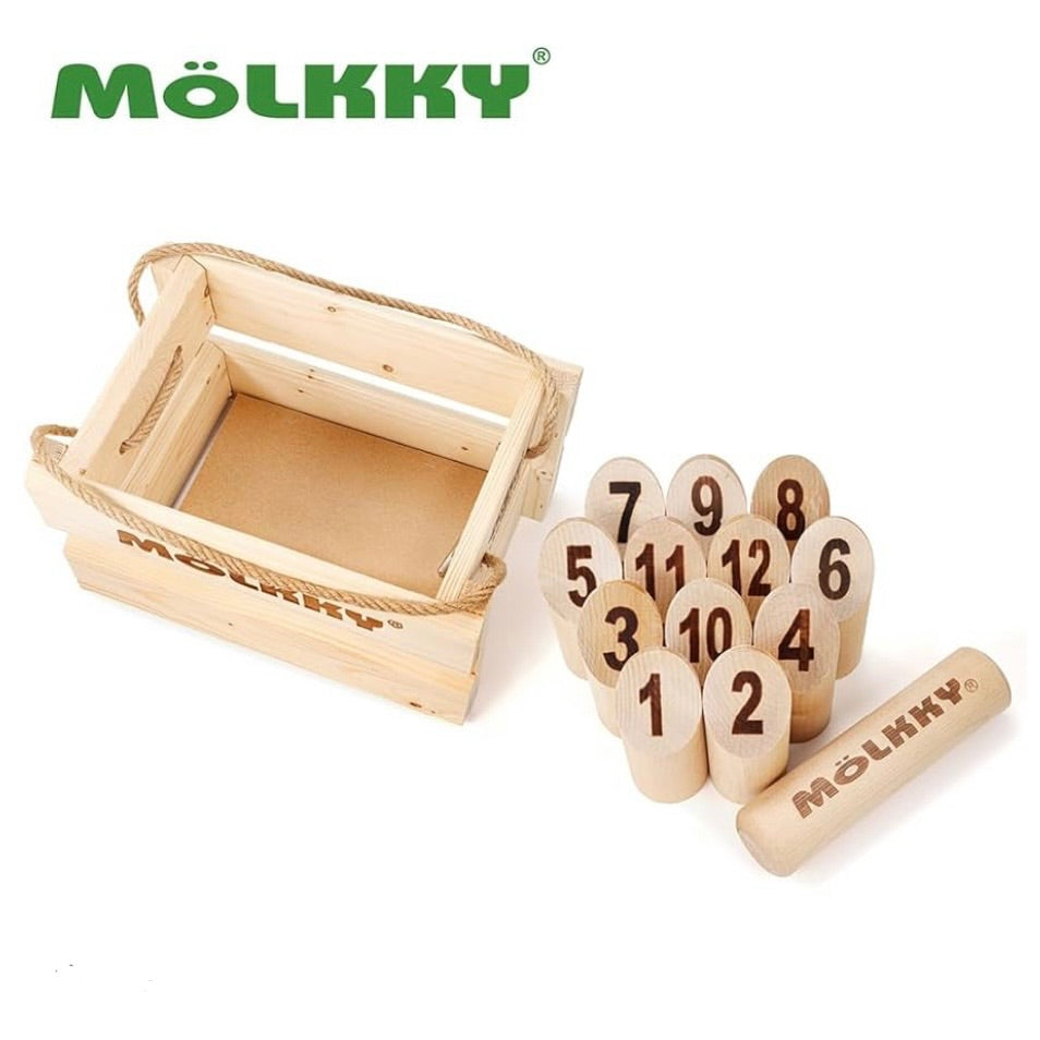 Mölkky芬蘭木棋比賽套裝